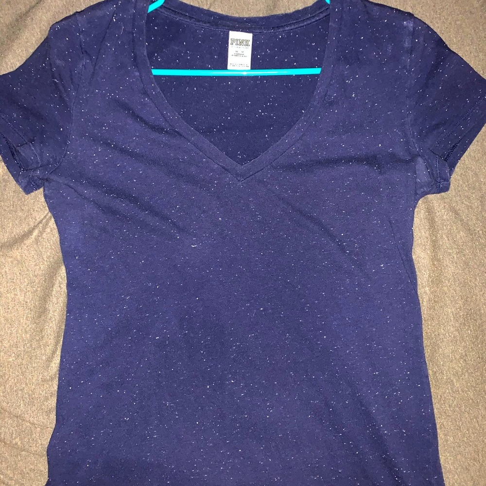 Pink by Victoria Secret V-neck tee